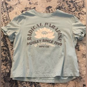 Hurley girls crop top